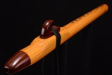 Osage Orange Native American Flute, Minor, Low E-4, #G11G